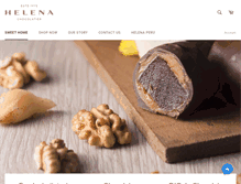 Tablet Screenshot of helenachocolatier.com
